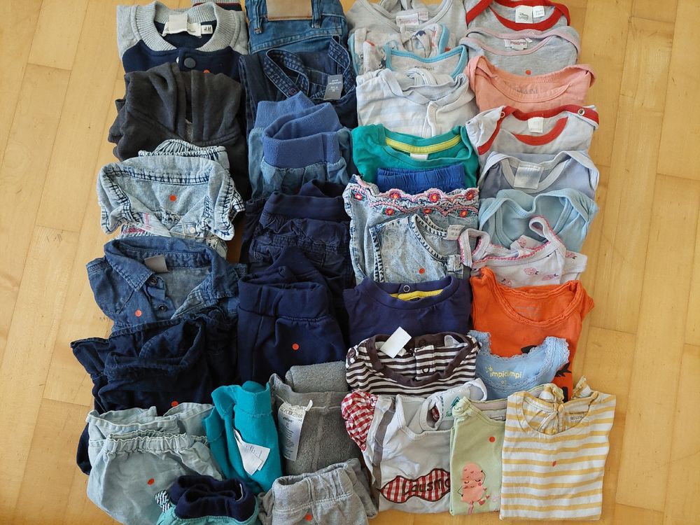 Ensembles coordonnés: Kleiderset 86/92 (34-teilig) – D'occasion à Stadel par lanuj