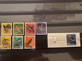 Briefmarken Pro Juventute 1968/69, Top Zustand, Schweiz