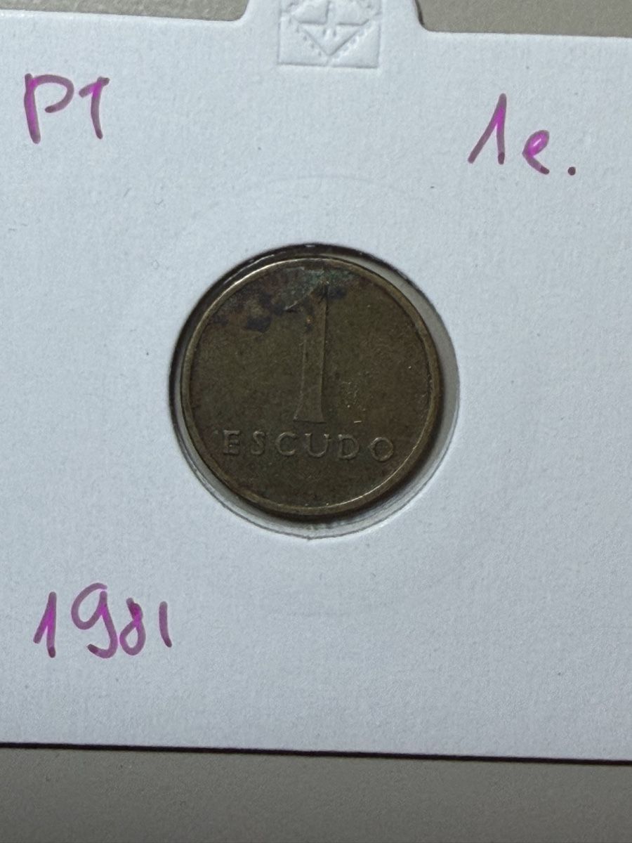 Tutti le monete: Portugal - 1 escudo - 1981 – Usato da Payerne venduto da Mike1682