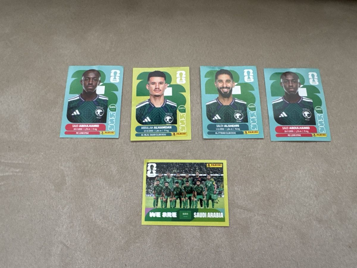 Cartoline: Fussballkarte Saudi Arabien Team – Nuovo (secondo la descrizione) da Kerzers venduto da kriszti0