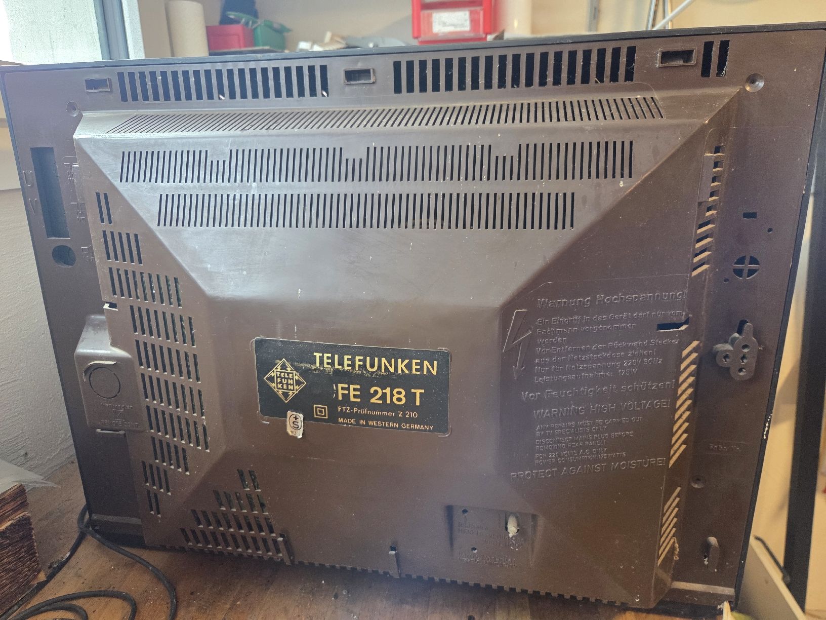 Telefunken Televisori: Telefunken Fernseher Retro – Difettoso da Unterschächen venduto da Fixu86 5