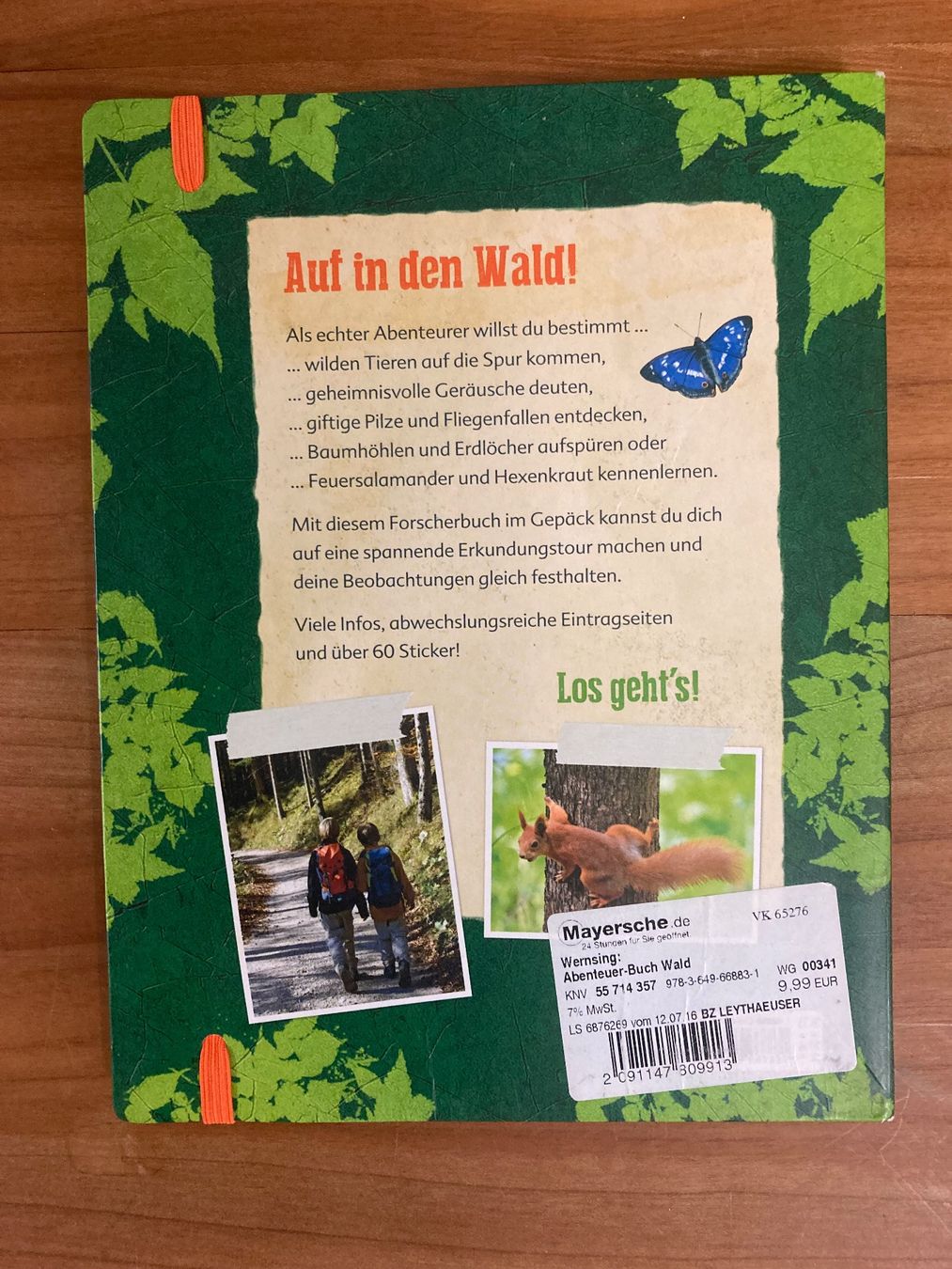 Libri: Abenteuer Wald – Usato da Fislisbach venduto da alex727 1