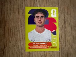 Panini FIFA World Cup 2026 Sticker Matthew Garbett NZL 14