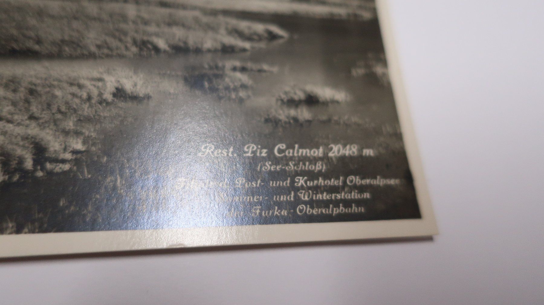 Cartoline postali: Rest. Piz calmot  1939 – Usato da Cormoret venduto da Pascalll2001 4