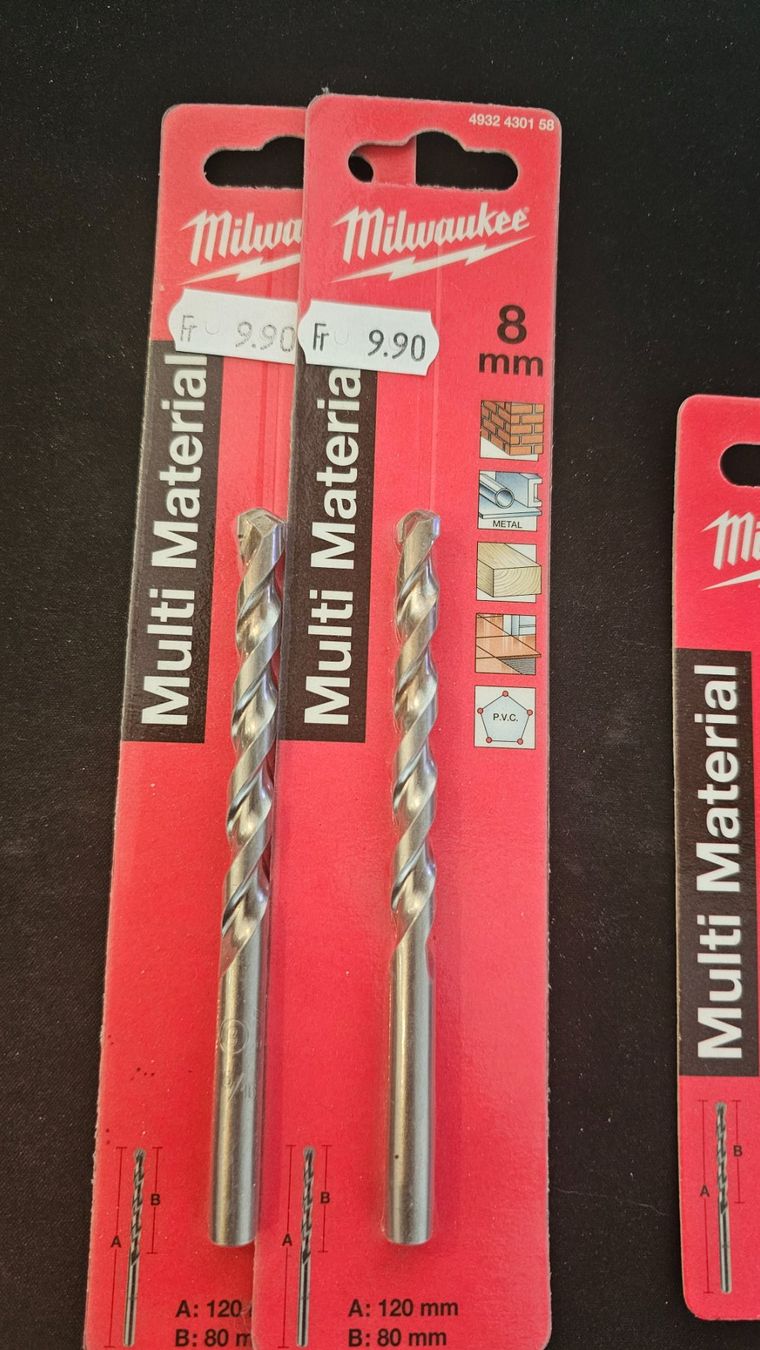 Tutti gli attrezzi: Milwaukee Multi Material Bohrer Set – Nuovo e nell'imballaggio originale da Jegenstorf venduto da Bracher_Store 2
