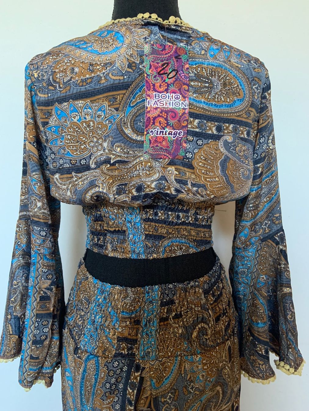 Röcke: Boho Maxihosenrock und Bluse aus Seide – Neu (gemäss Beschreibung) aus Sigriswil von ck56 5