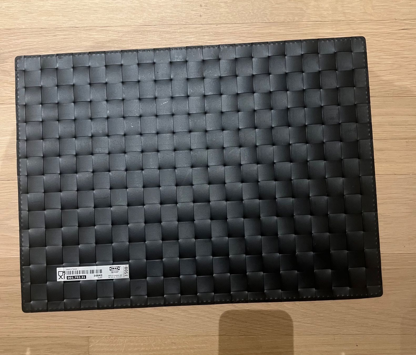 Ikea Sottobicchieri: IKEA Tischset schwarz geflochten – Usato da Dübendorf venduto da fadrinli 1