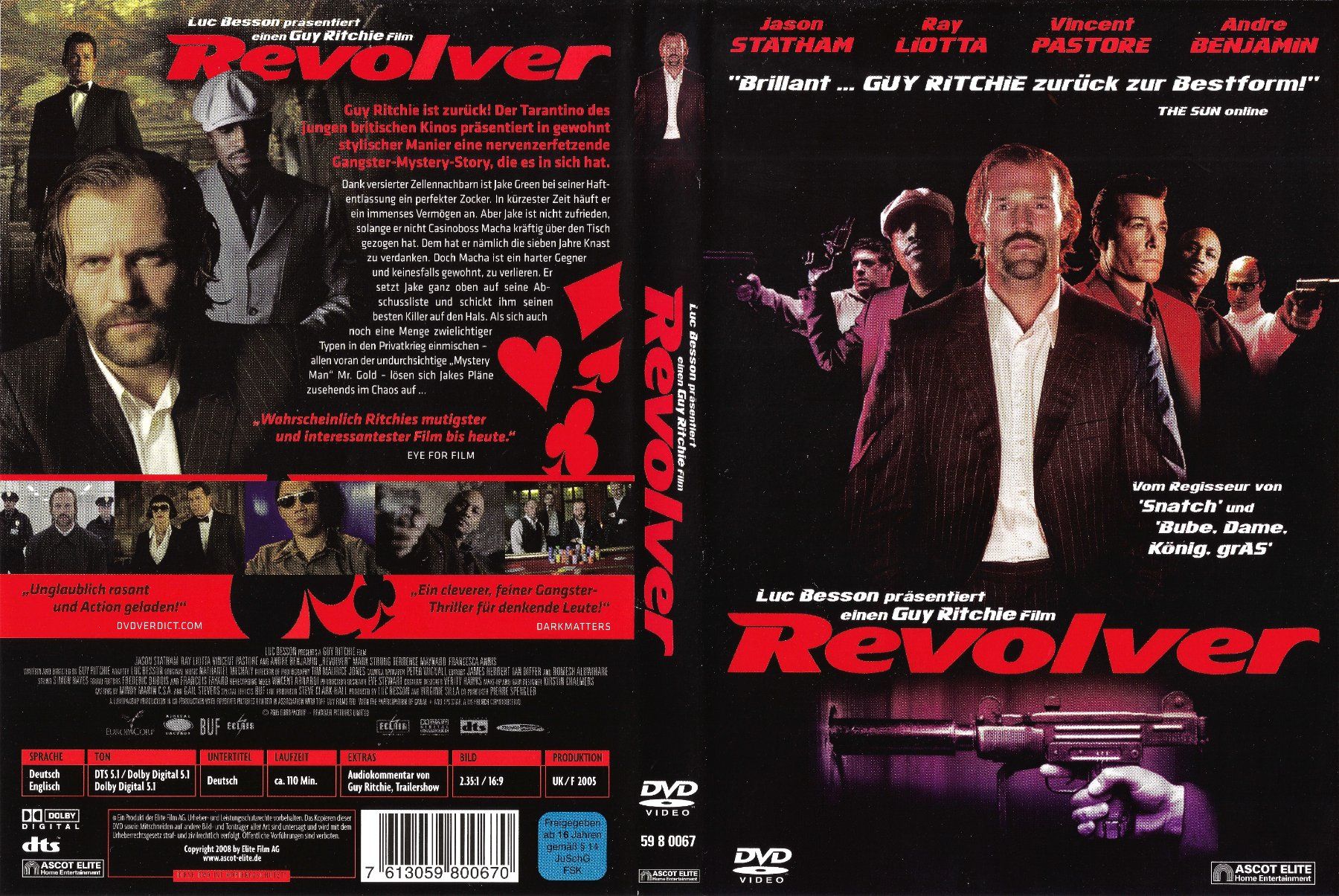 Tous les DVDs: Revolver – D'occasion à Zürich par Cineasten