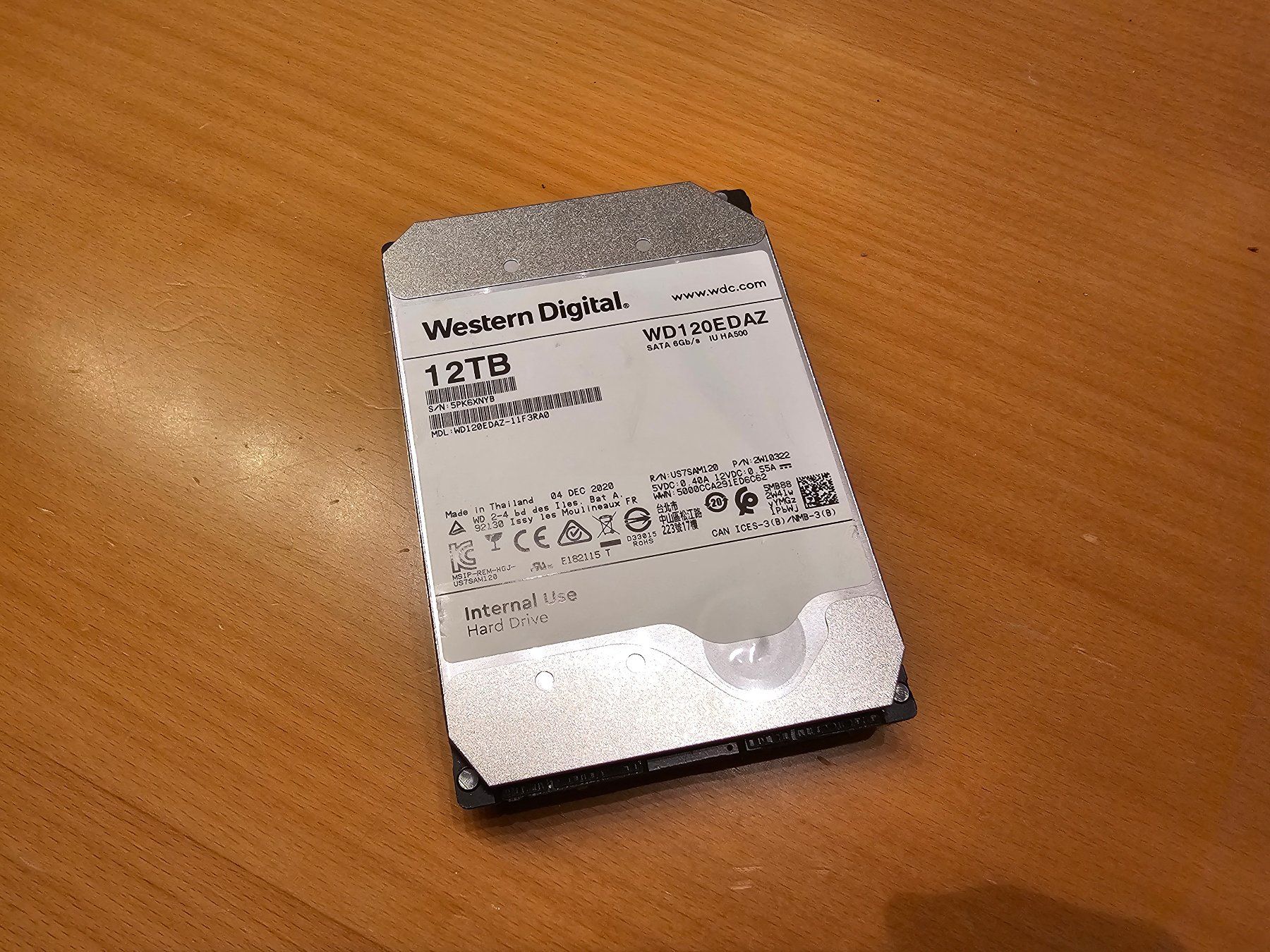 Western Digital Harddisks: Western Digital Harddrive 12TB – Gebraucht aus Weiach von xx-xx