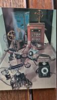 Ansichtskarte historische Telefone