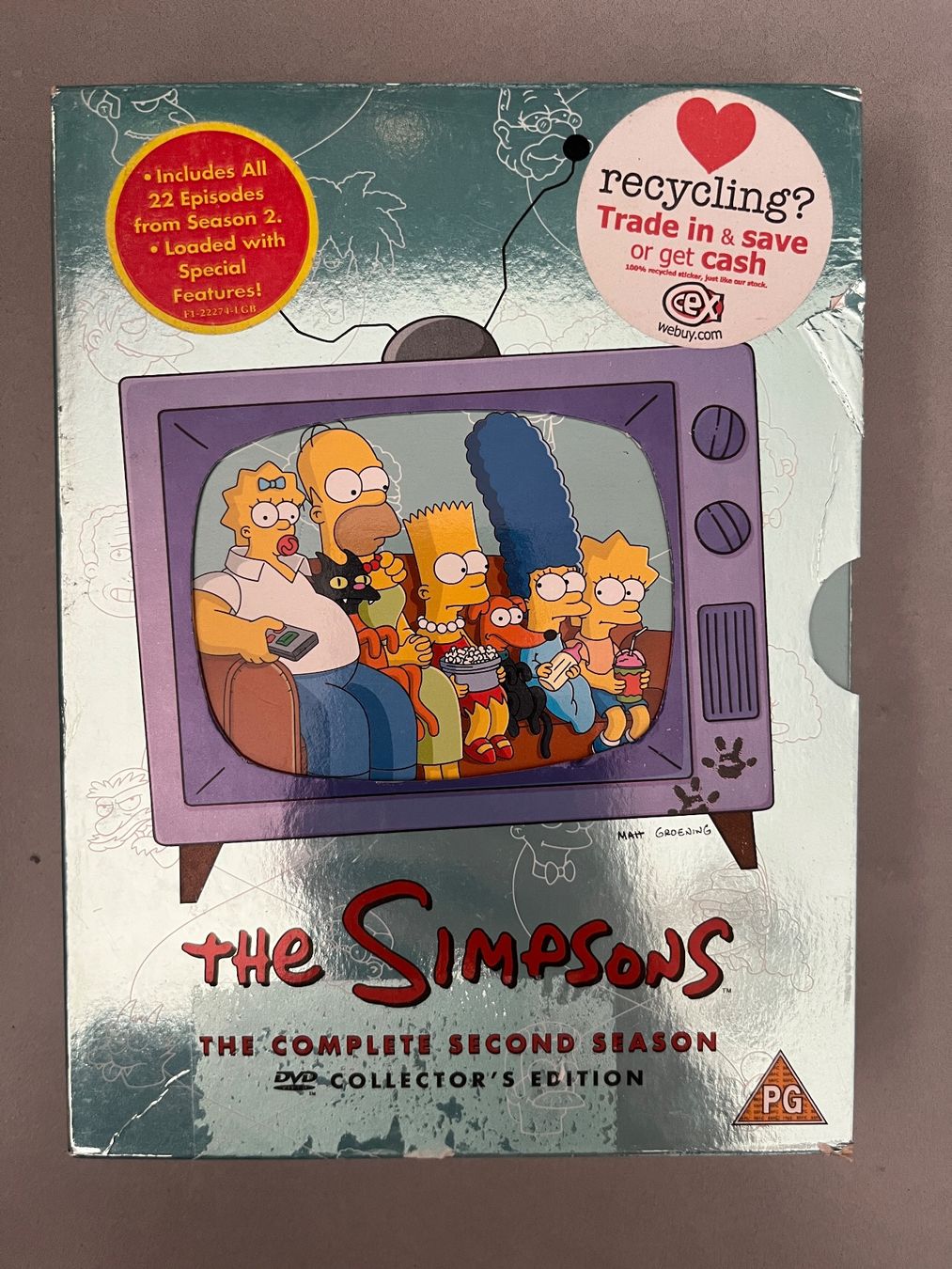 Alle DVDs: The Simpsons | Complete 2nd Season | DVD 📀 – Gebraucht aus Sierre von black.box