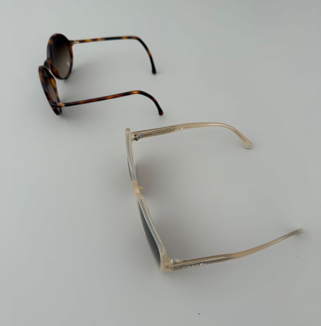Occhiali & Lenti: Zwei Chanel Sonnenbrillen mit Etui – Usato da Bulle venduto da Adi007 2