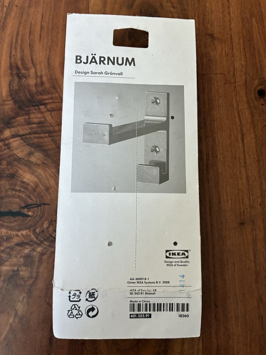 Ikea Ferramenta: IKEA BJÄRNUM Klapphaken – Nuovo e nell'imballaggio originale da Zürich venduto da Sylvie0011 1