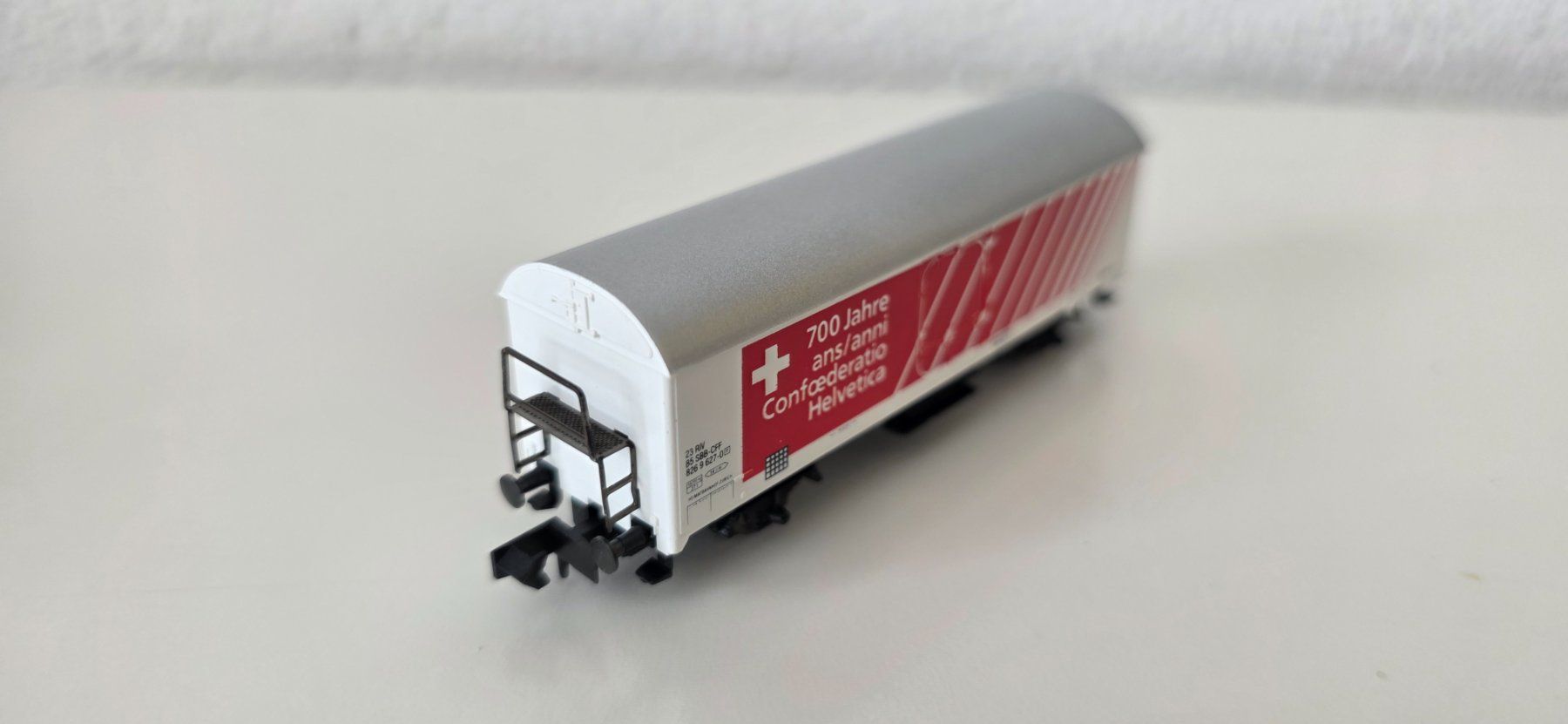 Arnold Modelleisenbahnen: Güterwagen 700 Jahre Eidgenossenschaft - Arnold 4551 – Neu (gemäss Beschreibung) aus Wittenbach von Hase113 4
