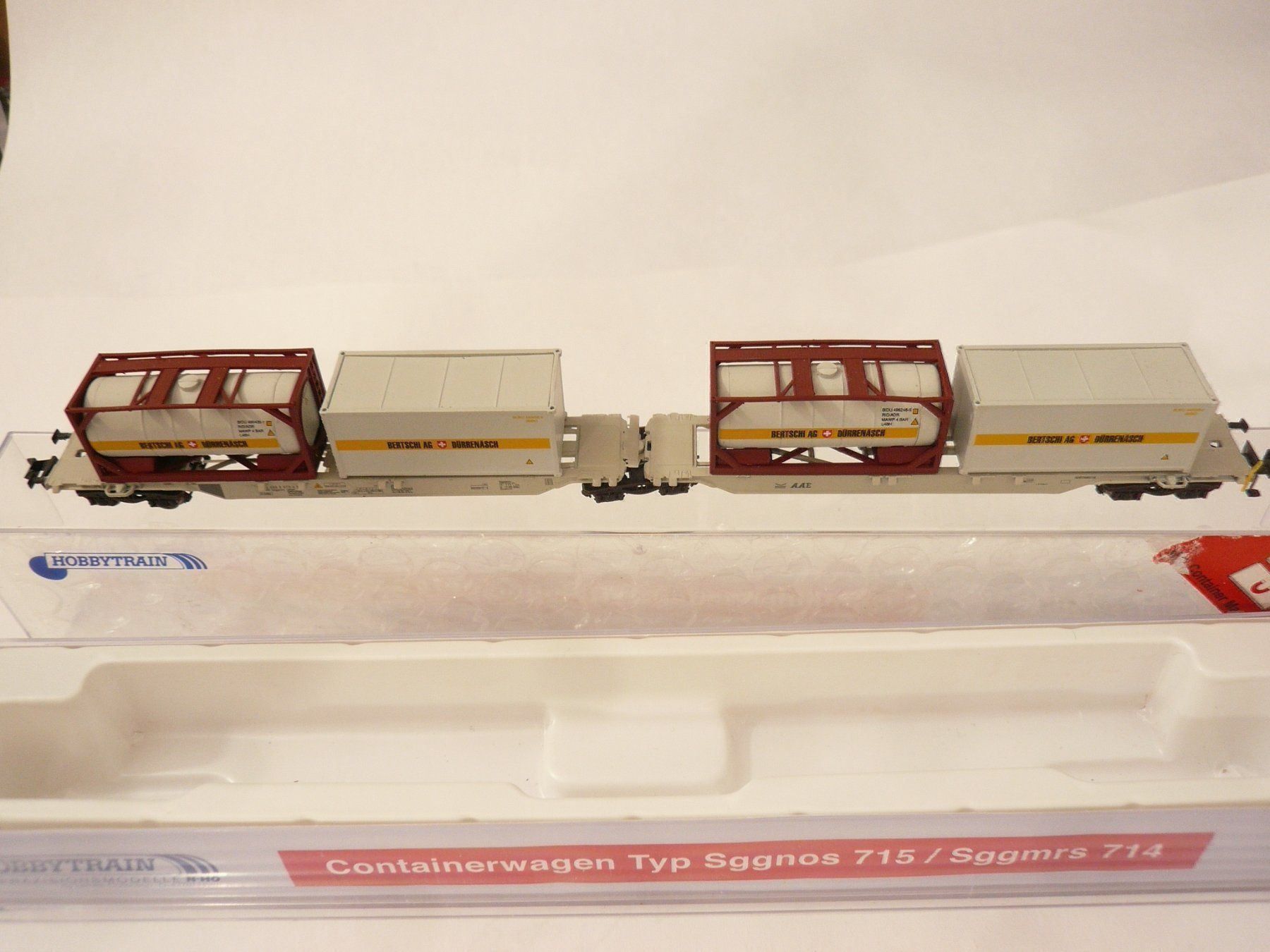 Hobbytrain Modellini di ferrovie: HOBBYTRAIN N BERTSCHI NEU UND OVP – Nuovo e nell'imballaggio originale da Pfaffnau venduto da nolff