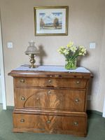 Biedermeier Mahagoni Kommode um 1850
