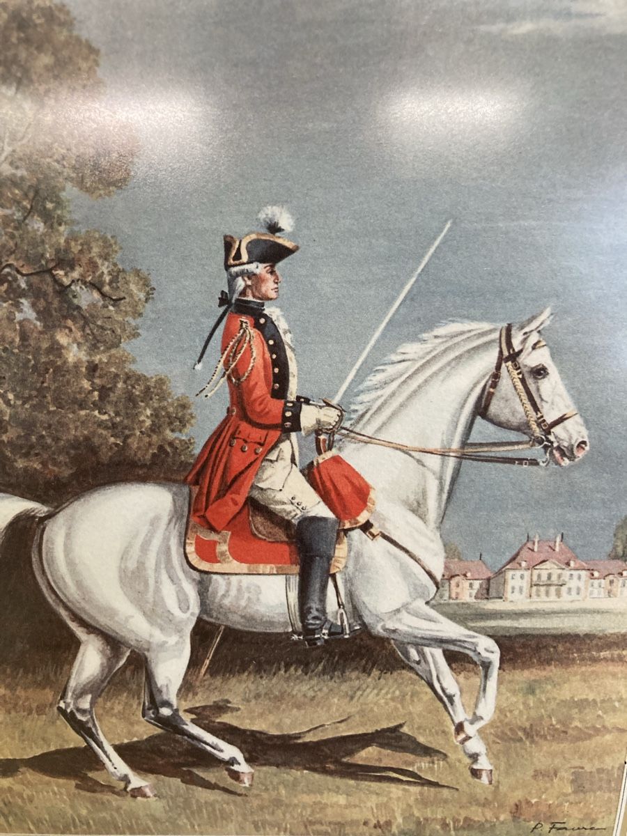 Foto & Immagini: Bild Berner Dragoneroffizier 1779-1783 – Usato da Aarwangen venduto da to-hirschi 4