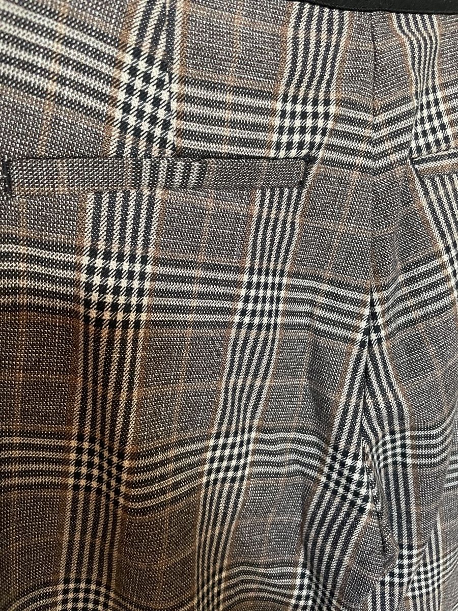 H&M Hosen: Hose H&M S/M, braun kariert – Gebraucht aus Münsingen von Secondhand89 3