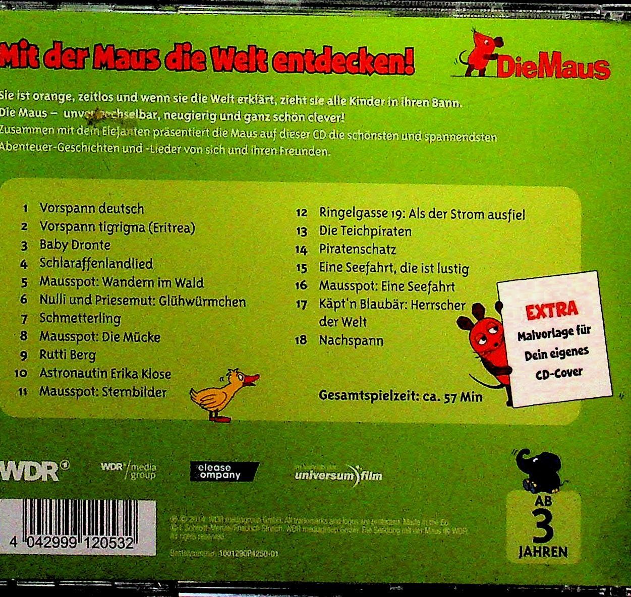 CDs: CD  Die Maus 3 Mit der Maus die Welt entdecken – Gebraucht aus Reitnau von Zaomir 1