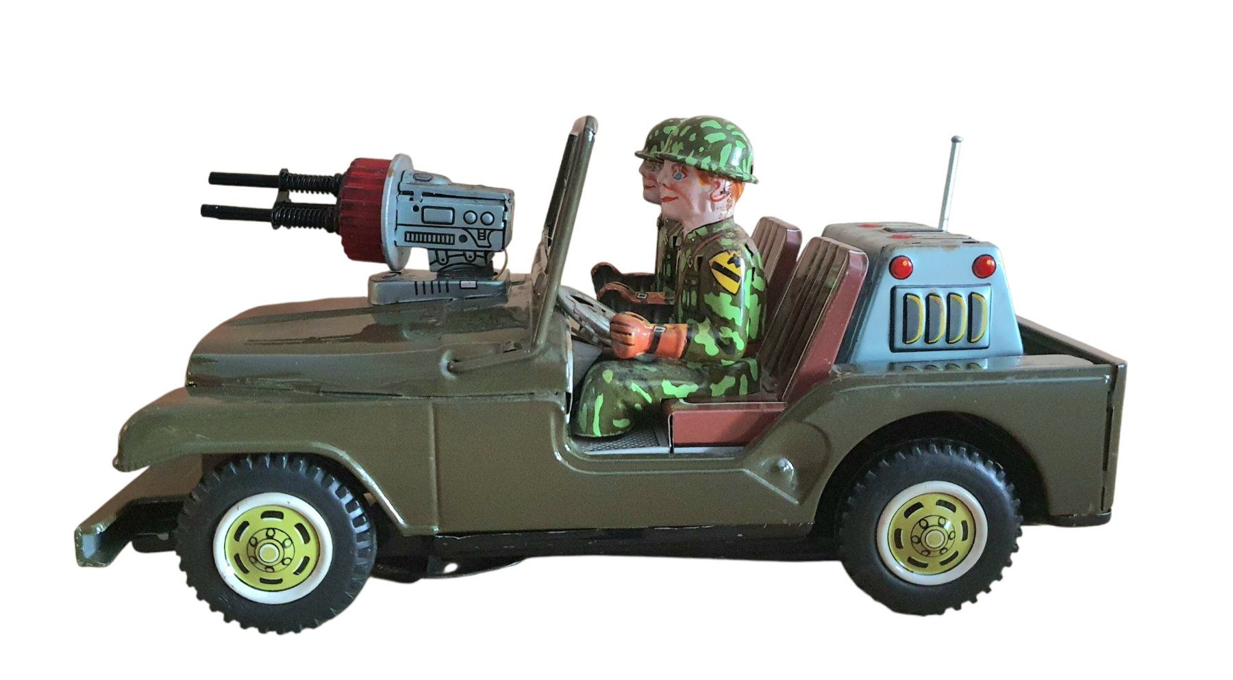 Giocattoli: Armee Jeep mit Besatzung – Usato da Rickenbach b. Wil venduto da klassikmarkt.ch