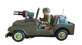 Armee Jeep mit Besatzung