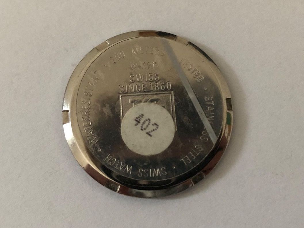 Tag Heuer Orologi: Tag Heuer Deckel WA1211 – Nuovo (secondo la descrizione) da Steffisburg venduto da FlorianJohner