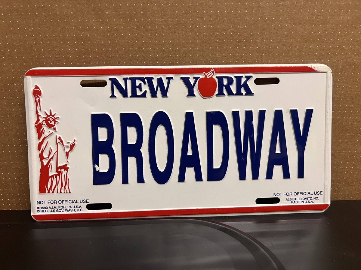 Schilder: New York Broadway – Neu (gemäss Beschreibung) aus Murgenthal von pae_2smr