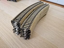 Märklin 20 x 5200 Gebogenes gleis M H0