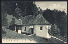 Ranft, Kapelle mit Zelle des sel. Bruder