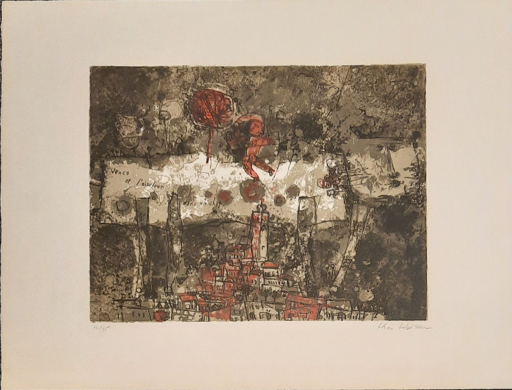 Grafica & Litografie: THEO  TOBIASSE 1927 - 2012 – Usato da Genève venduto da Enigme8