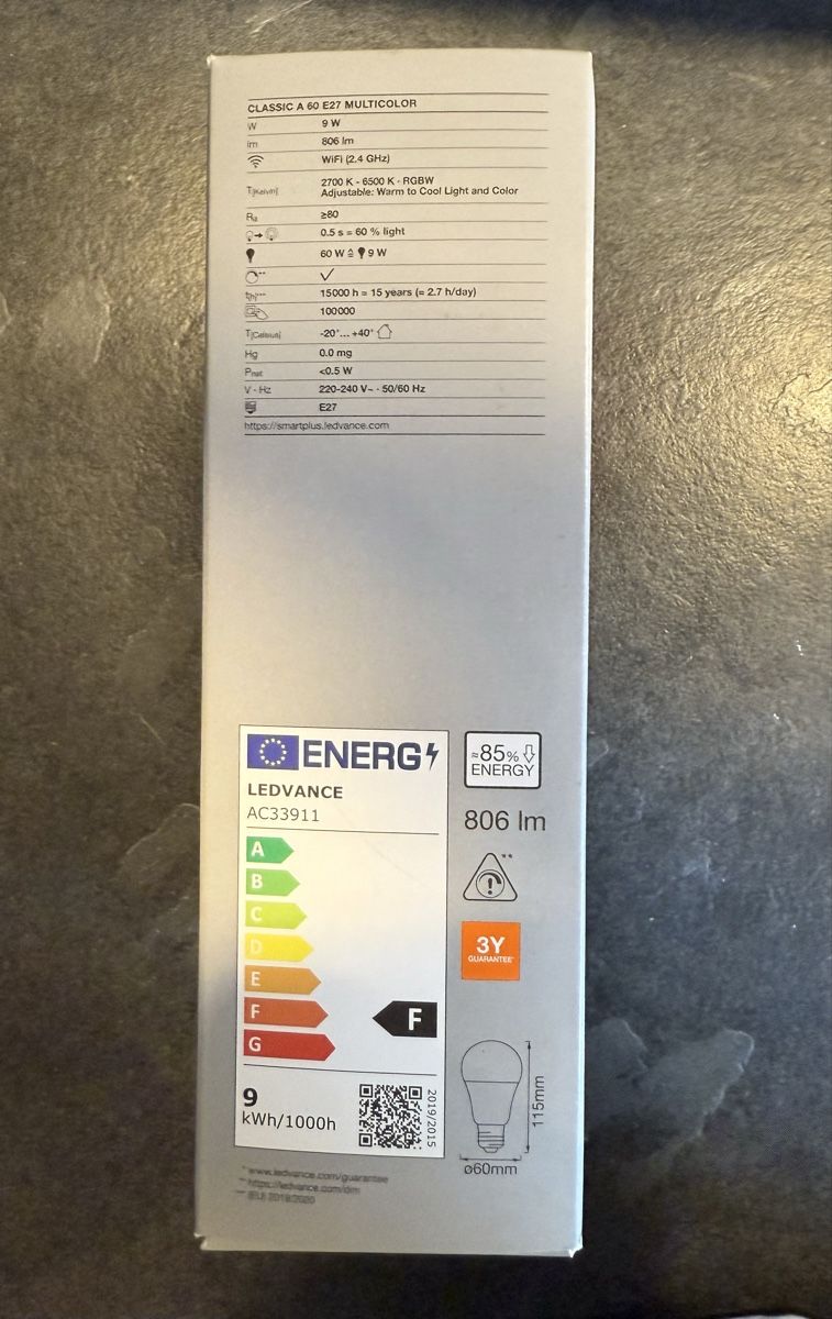 Smart Lampen: LEDVANCE Smart+ Multicolor – Neu und originalverpackt aus Sutz von mtechcab 1