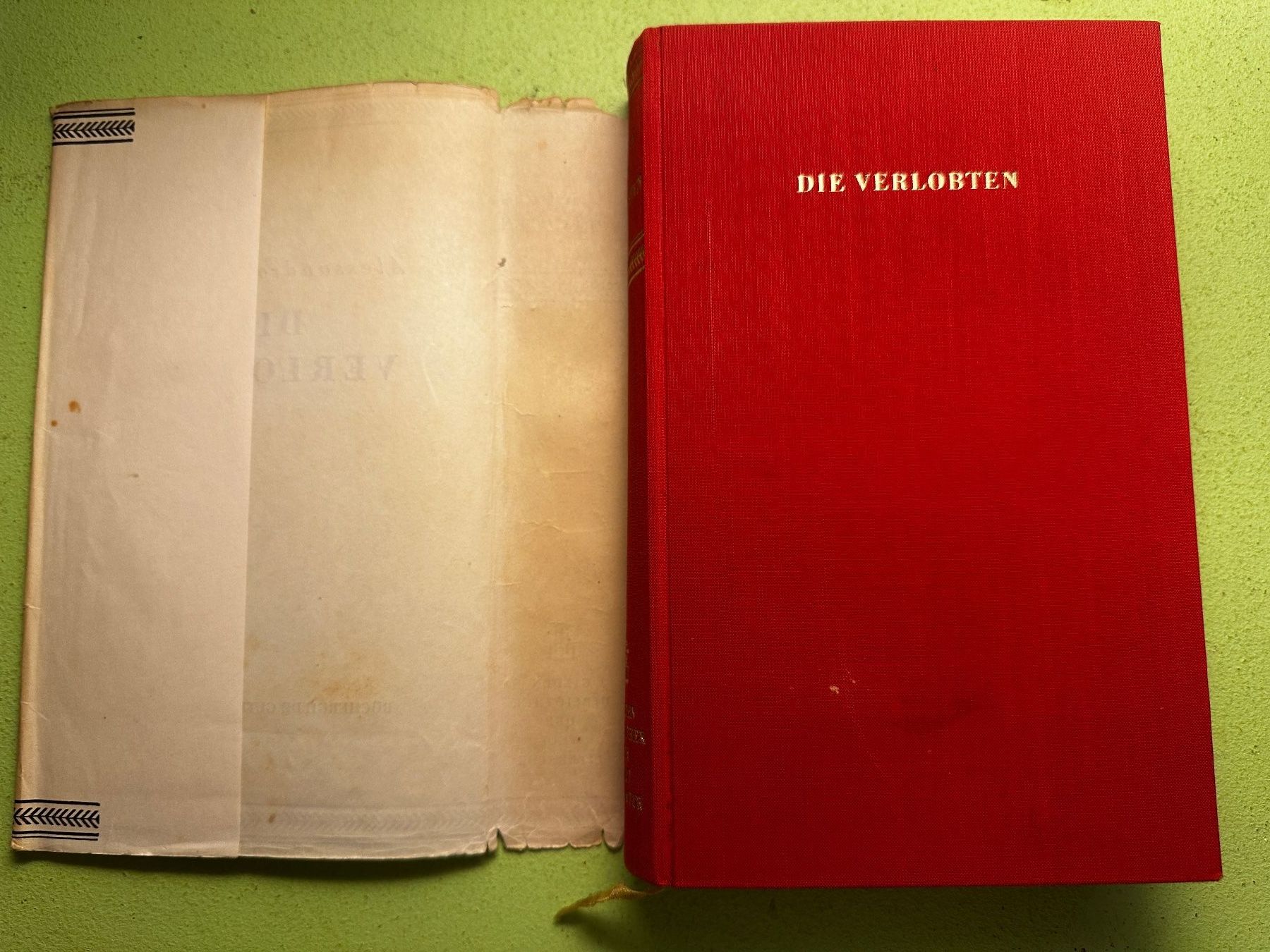 Bücher: Alessandro Manzoni: Die Verlobten. – Gebraucht aus Zürich von allp 1
