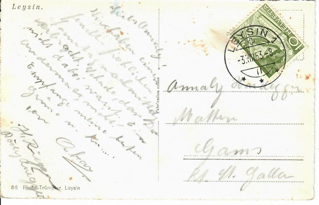 Cartes postales: Leysin – D'occasion à Hochdorf par Ziegel-16 1