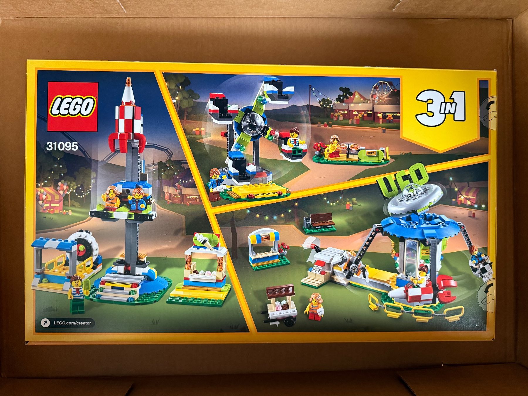 Lego Kit di costruzioni: Lego Creator 31095 - Jahrmarkt – Nuovo e nell'imballaggio originale da Basel venduto da zekzek 1