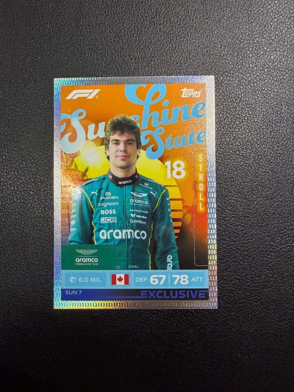 Topps Carte collezionabili: Topps Turbo Attax 2026 Stroll Exclusive SUN7 – Nuovo (secondo la descrizione) da oberrüti venduto da jeanmei
