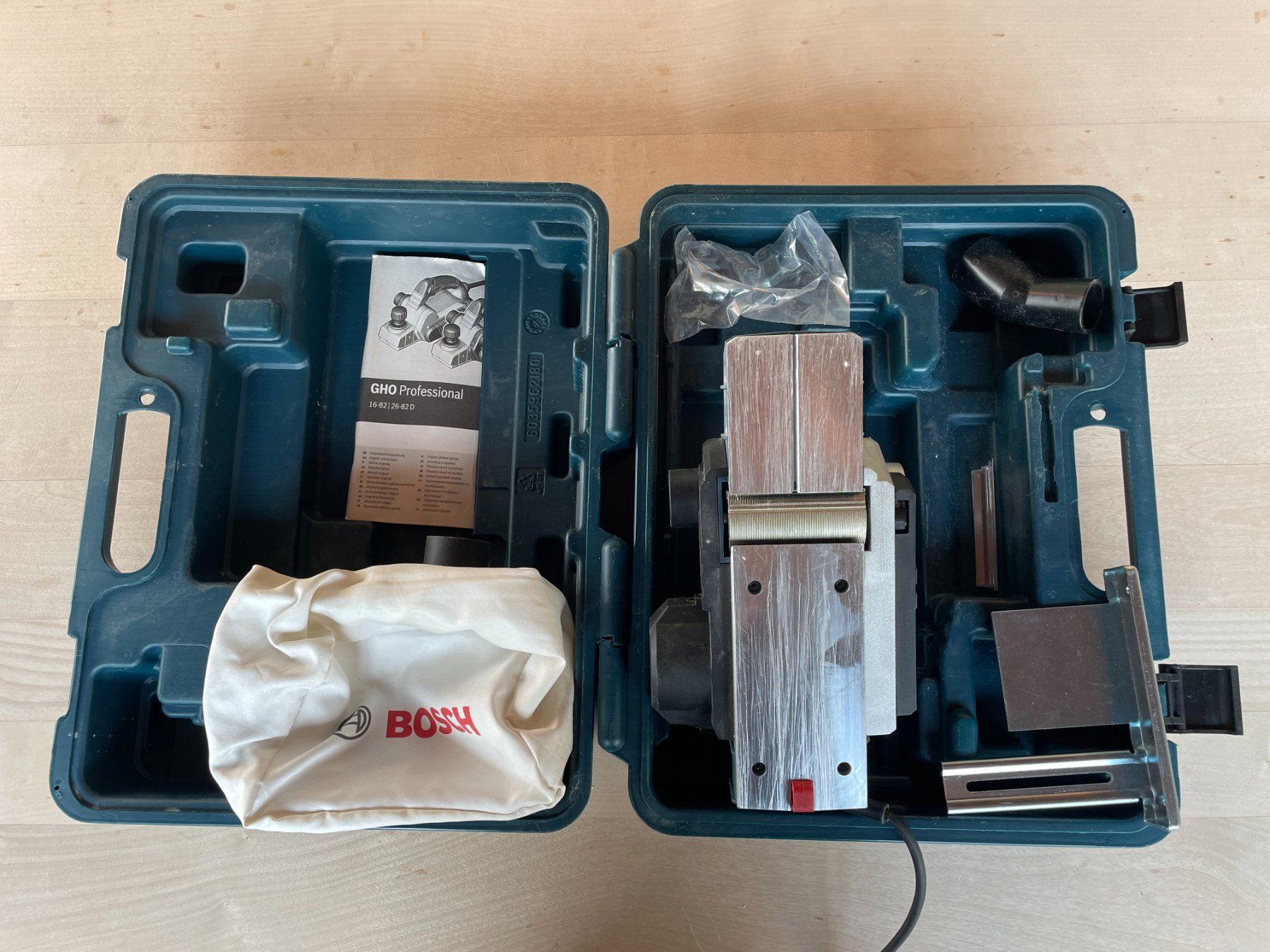Bosch Tutti gli attrezzi: GHO 26-82 D Bosch Professional Elektrohobel – Usato da Spiegel b. Bern venduto da Koni3095 5
