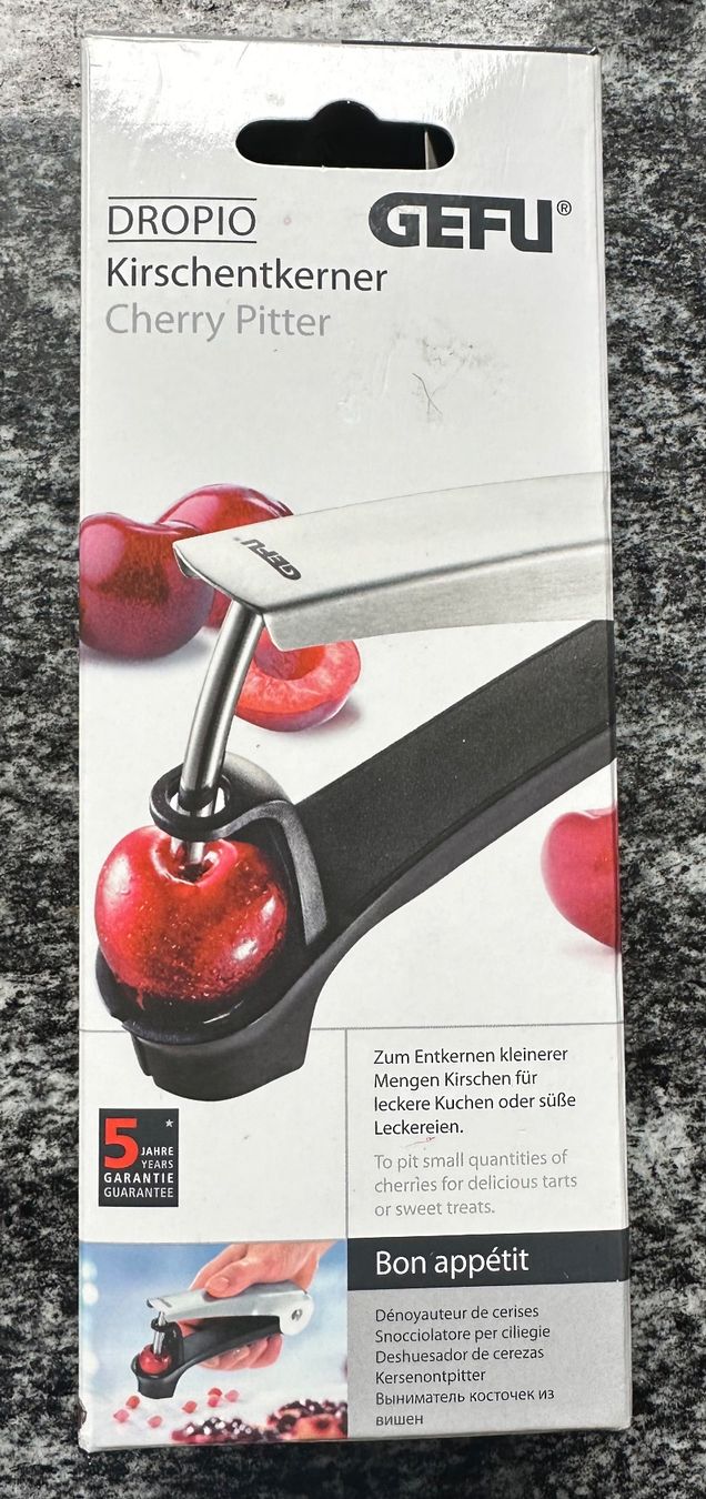 Elettrodomestici da cucina: GEFU Kirschenentseiner Cherry Pitter – Usato da Zürich venduto da brazerola 5