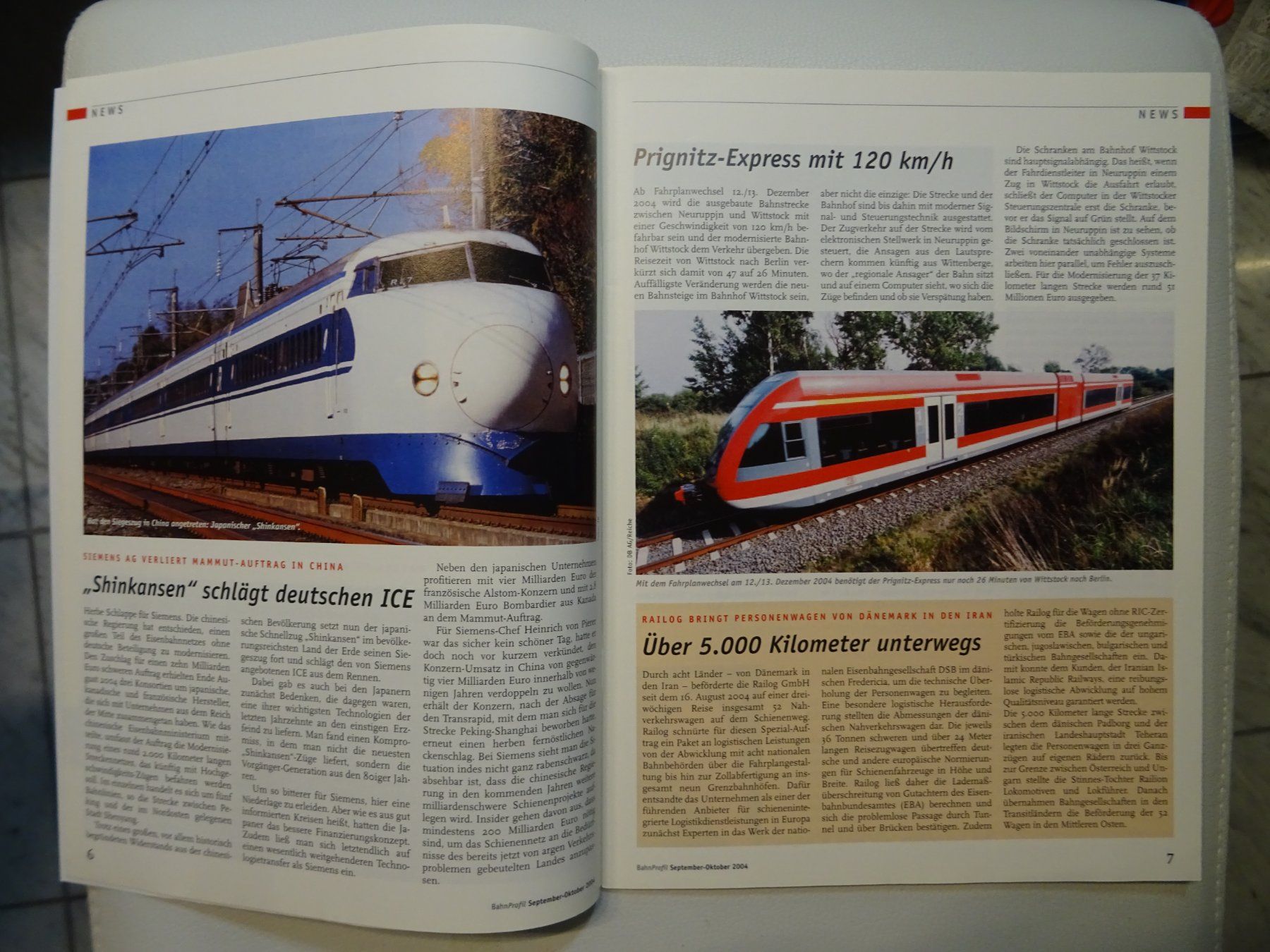 Riviste & Magazine: BahnProfi Magazin 5/2004 Modellbahn Neuwertig – Usato da Teufen AR venduto da Brandan2171 2