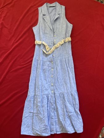 Kleid Zara blau Grösse S guter Zustand