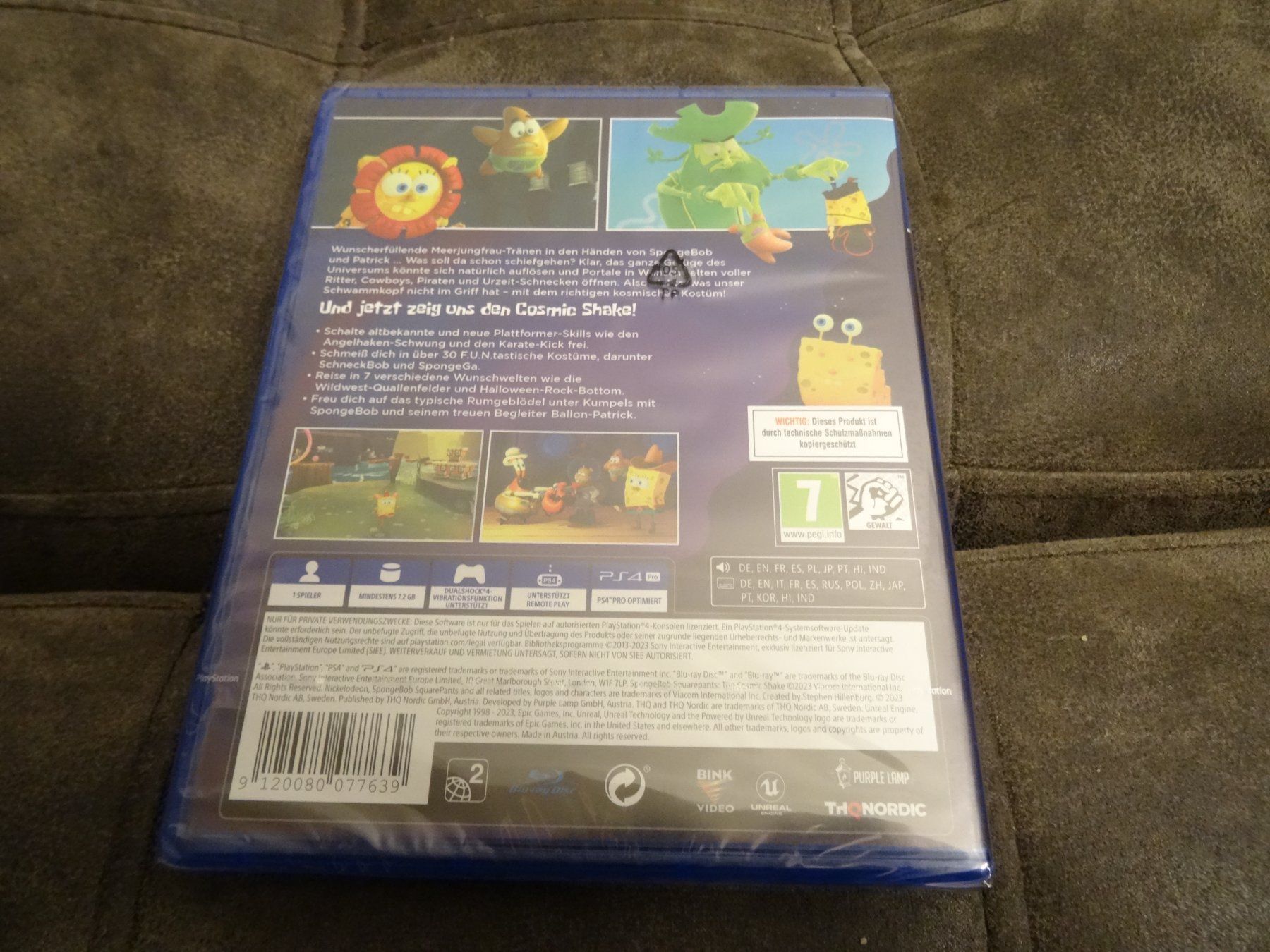 Sony Giochi: SpongeBob: Cosmic Shake PS4 NEUWARE – Usato da Olten venduto da Disc-Ausverkauf 1