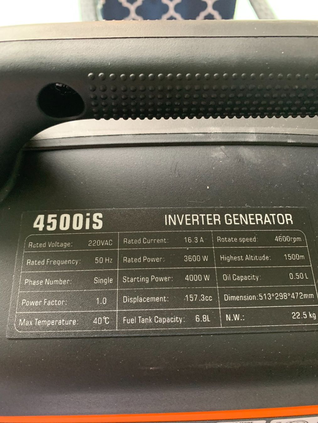 Generatori di corrente: digital Stromgenerator 4500i Silent,NEU – Nuovo e nell'imballaggio originale da schlieren venduto da pipgiu50 7
