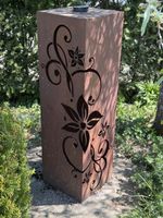 Rostfarbige Gartensäule, Feuersäule