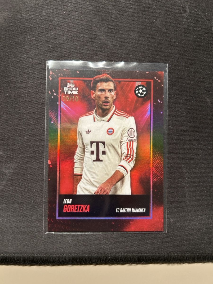 Topps Carte collezionabili: Topps Show time Leon Goretzka /10 red – Usato da Greppen venduto da hcv_cc2r