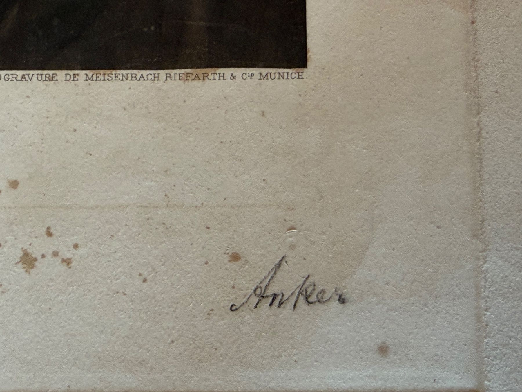 Dipinti: Albert Anker Signiert atemberaubendes Kunstwerk – Usato da Basel venduto da PAUL_ART 6