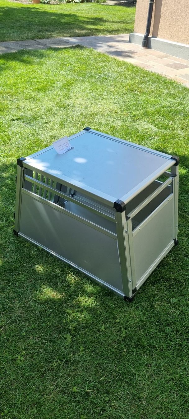 Cages, transport & sécurité: Hundetrasportbox Alu – D'occasion à Rheinfelden par RoliUrsi 2