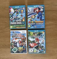 Wii U Spiele Super Mario 4 Stück 