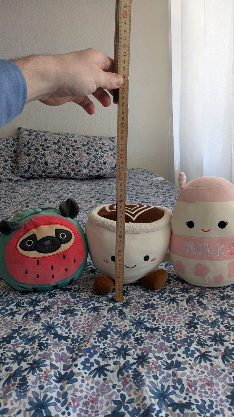 Jouets: Squishmallows 3er Set: Melone, Kaffee, Erdbeermilch – D'occasion à Ostermundigen par mizuth 1