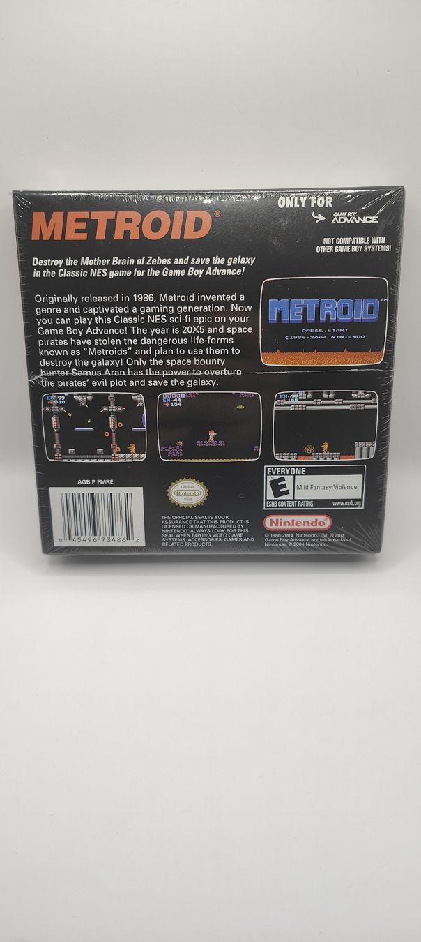 Nintendo Spiele: Game boy Advance Metroid Nintendo – Neu und originalverpackt aus Safenwil von RobertMaster 1