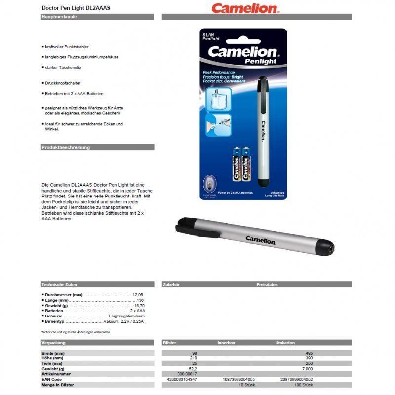 Lampen: Leuchtstift inklusive Batterien – Neu (gemäss Beschreibung) aus Kreuzlingen von UAE 5