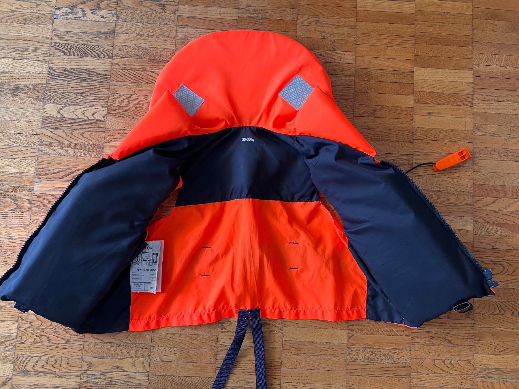 Secumar Giubbotti di salvataggio: Schwimmweste Secumar Kinder, Grösse 20-30 kg – Usato da Geroldswil venduto da Fisher01 2